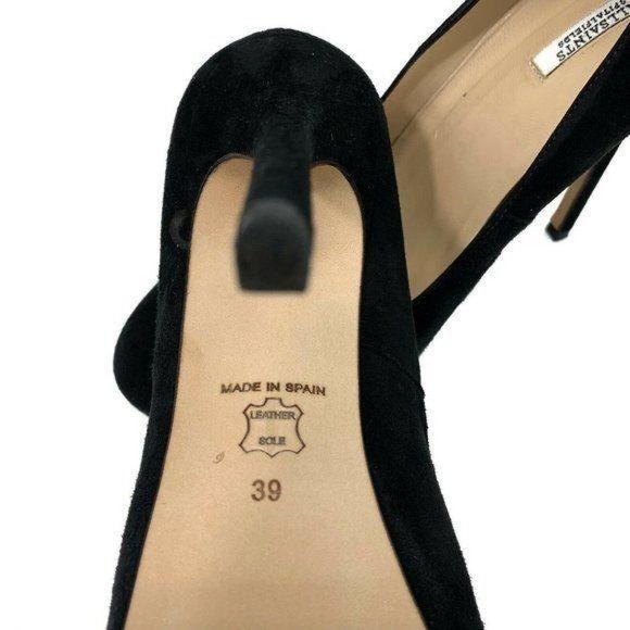 AllSaints Cigarette Concealed Suede Heels Pumps - Picture 8 of 10